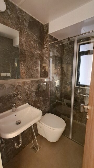 Bathroom in 2 BHK Apartment at Dosti Eastern Bay, Wadala – for Rent