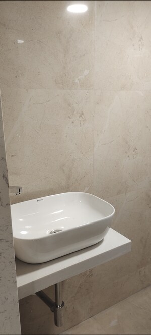 Bathroom in 1 BHK Apartment at Salasar Courtyard, Mira Road East – for Sale