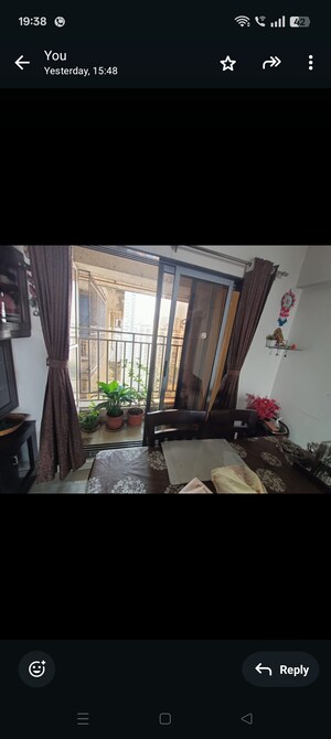 Living Room in 3 BHK Apartment at Cosmos Horizon Phase 2, Pokhran Road No Two – for Sale