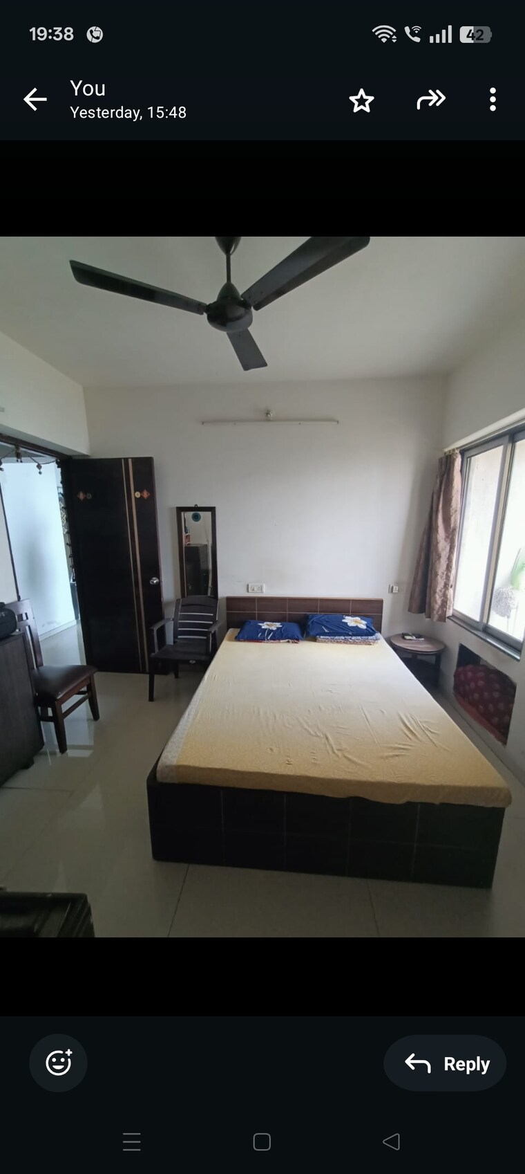Bedroom, cosmos-horizon-phase-2 3 Bedroom 980 Sq.Ft. Apartment In Pokhran Road No Two Thane 8669002