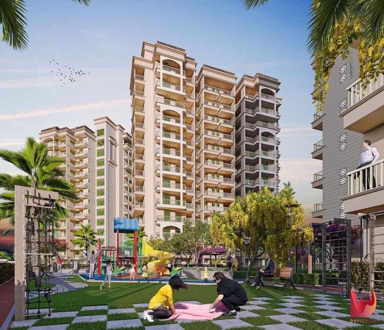 Exterior View, sector 91 4 Bedroom 2200 Sq.Ft. Apartment In Sector 91 Mohali 8669004