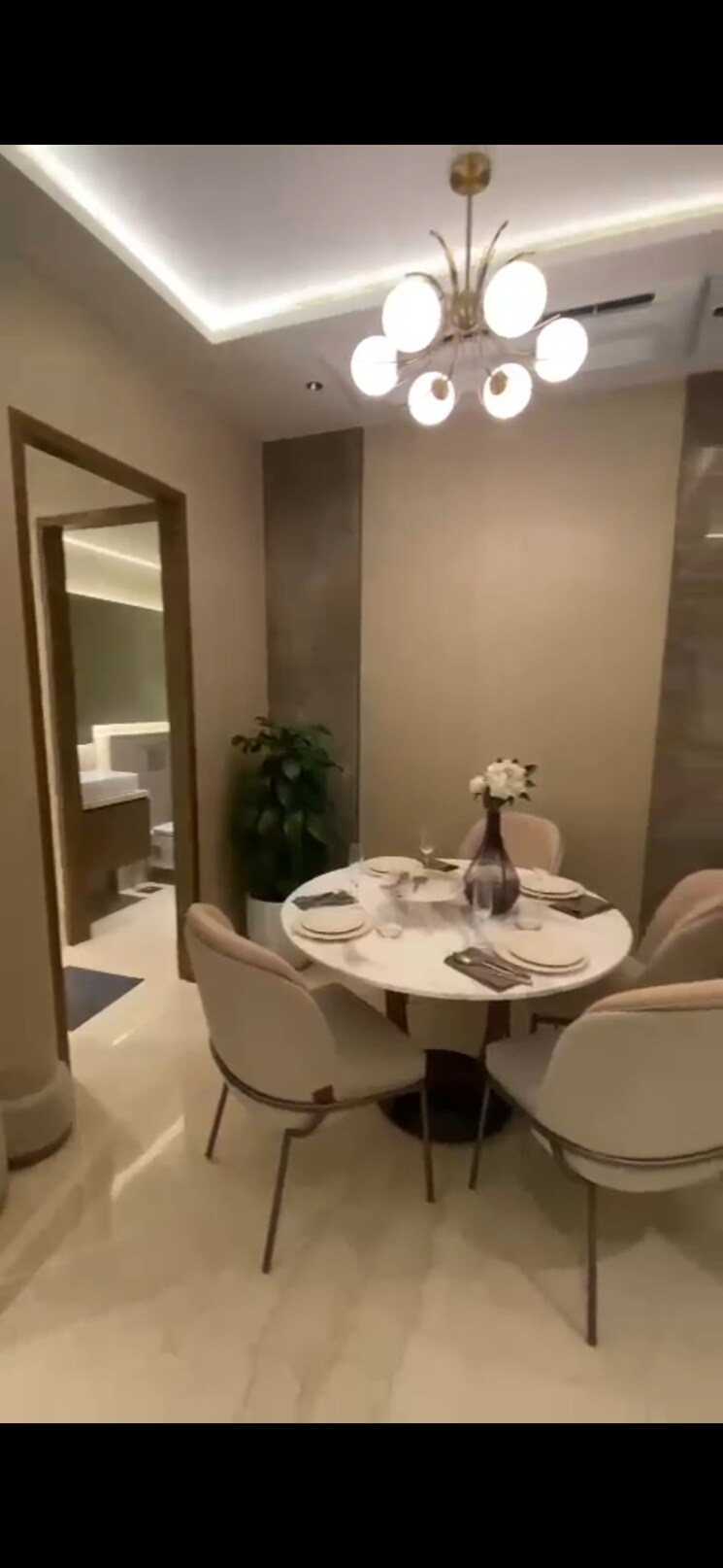 Master Bedroom, adani-ten-bkc 4 Bedroom 2080 Sq.Ft. Apartment In Bandra East Mumbai 8669019