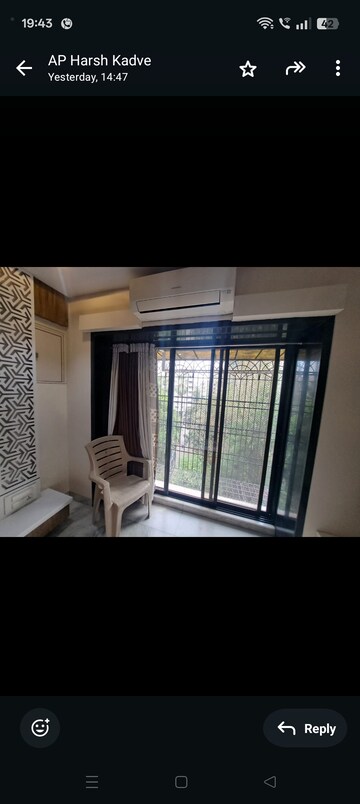 Bedroom in 3 BHK Apartment at Damani CHS LTD, Kolshet – for Rent