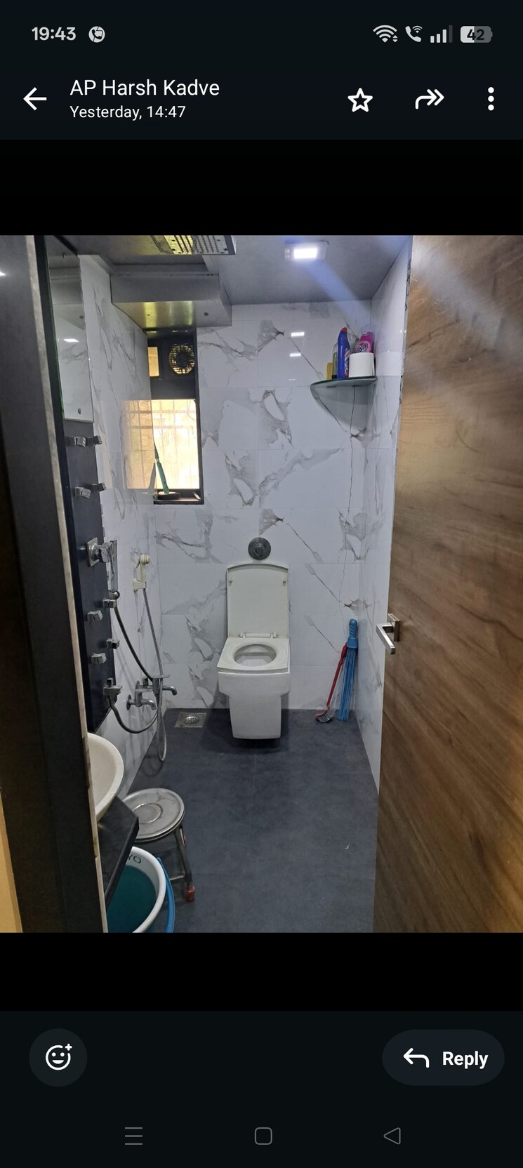 Bathroom, damani-chs-ltd 3 Bedroom 1100 Sq.Ft. Apartment In Kolshet Thane 8669029