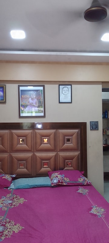 Master Bedroom in 3.5 BHK Apartment at Nakshatra Swastik Alps, Brahmand – for Sale