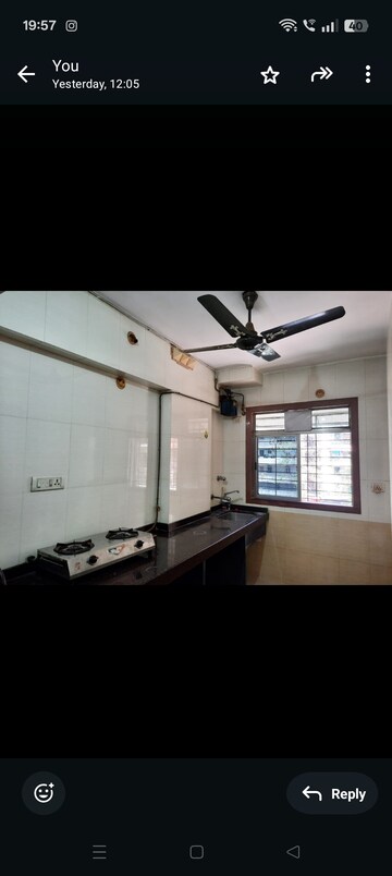 Kitchen in 2 BHK Apartment at JV Ganesh Darshan, Penkarpada – for Rent