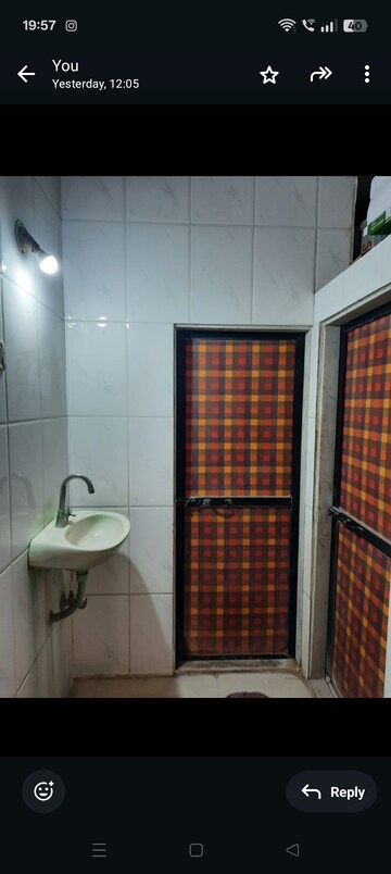 Bathroom in 2 BHK Apartment at JV Ganesh Darshan, Penkarpada – for Rent