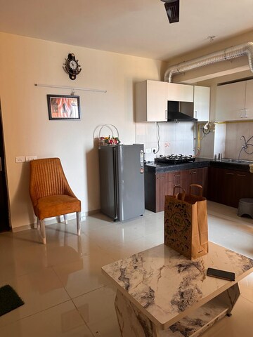 Living Room in 1 BHK Apartment at Wave Dream Homes, Wave City – for Rent