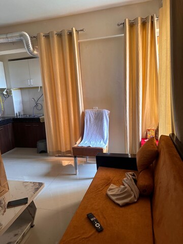 Living Room in 1 BHK Apartment at Wave Dream Homes, Wave City – for Rent