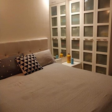 Bedroom in 3 BHK Apartment at Romell Aether, Pandurang Wadi – for Rent