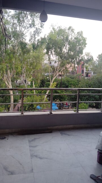 Balcony in 2 BHK Builder Floor at Malviya Nagar – for Rent