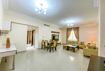 Living Room in 2 BHK Apartment at Dheeraj Insignia, Bandra East – for Rent