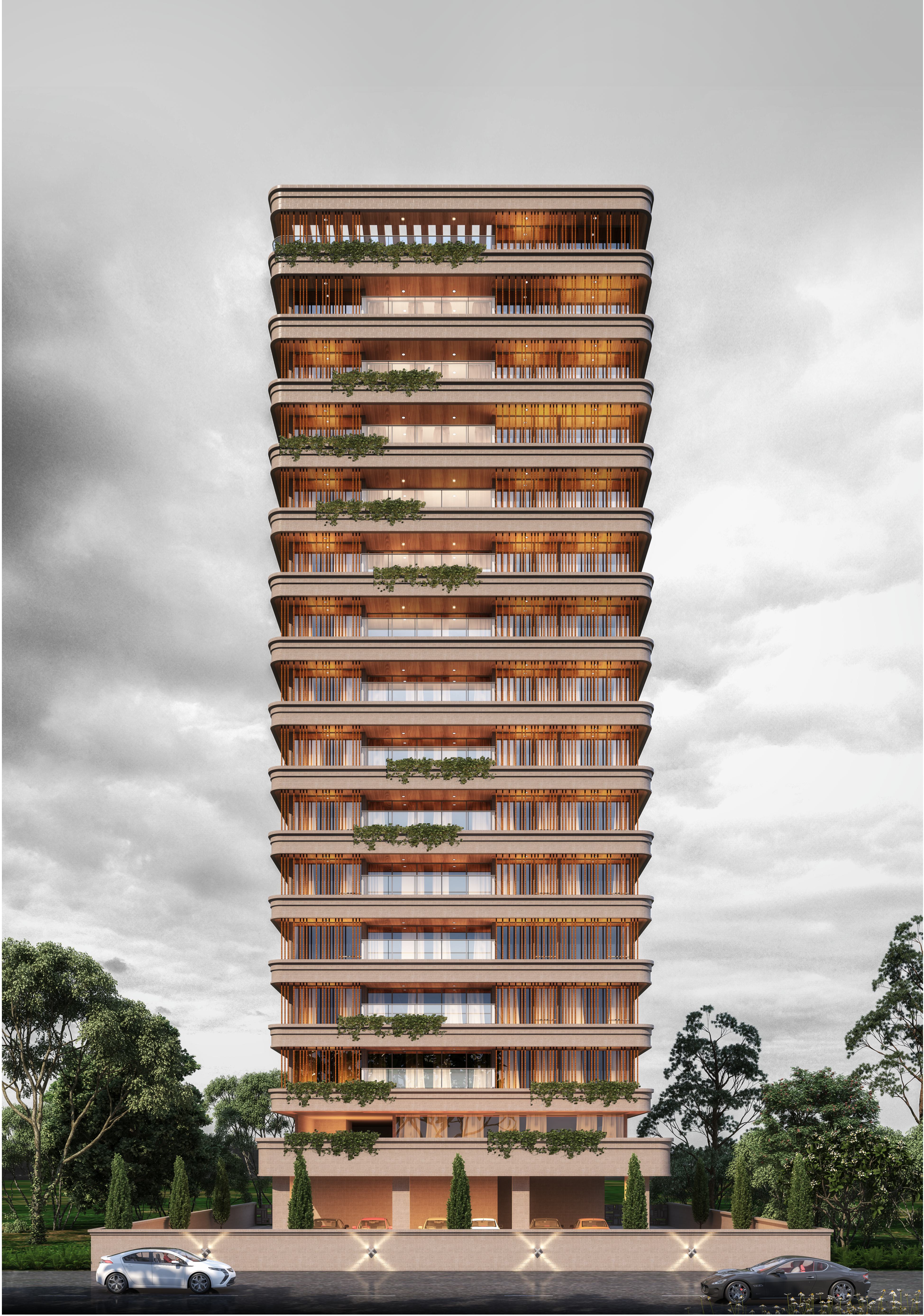 3 BHK + Extra Room 1229 Sq.Ft. Apartment in Experio Platinum Westwoods