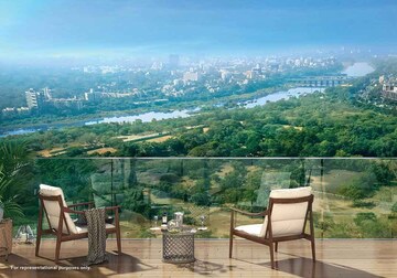 Swimming Pool in 3 BHK Apartment at Sagitarius Bluegrass Residences, Kalyani Nagar – for Sale