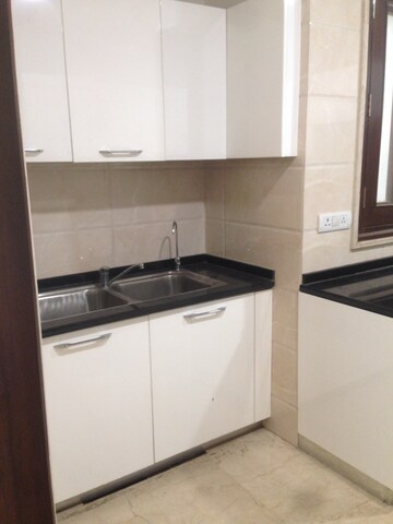Kitchen in 3 BHK Builder Floor at Defence Colony – for Rent