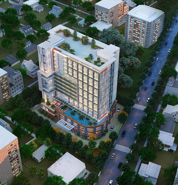 Exterior View, modi-sterling-homes 2 Bedroom 1400 Sq.Ft. Apartment In Kompally Hyderabad 8669211