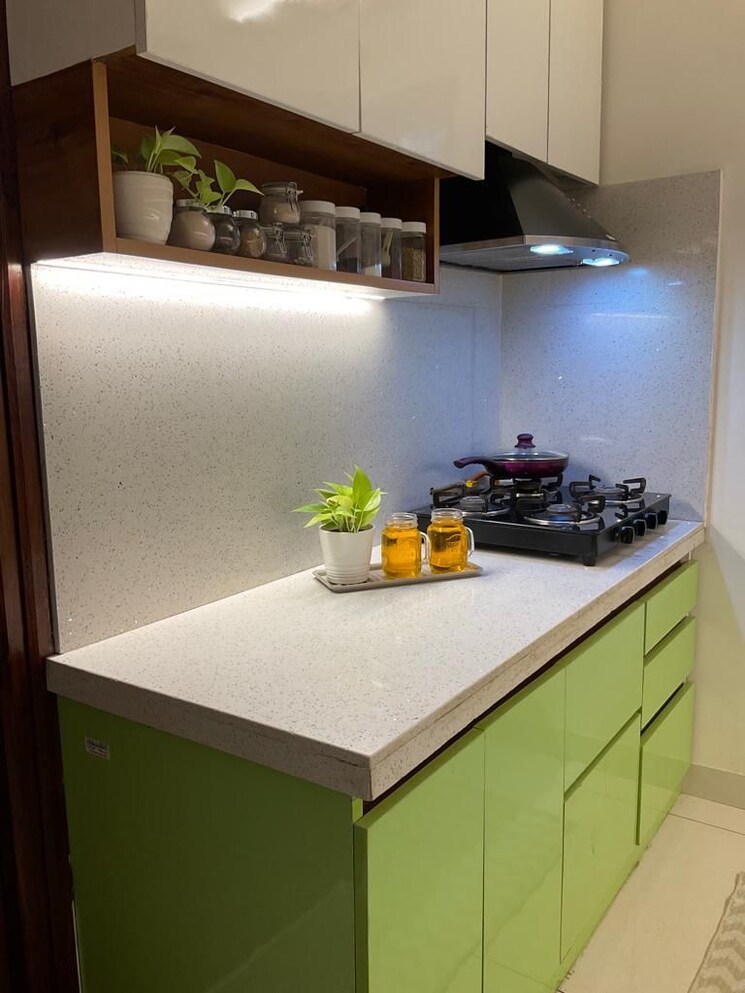 Kitchen, niharika-exotica 3 Bedroom 1600 Sq.Ft. Apartment In Gachibowli Hyderabad 8669245