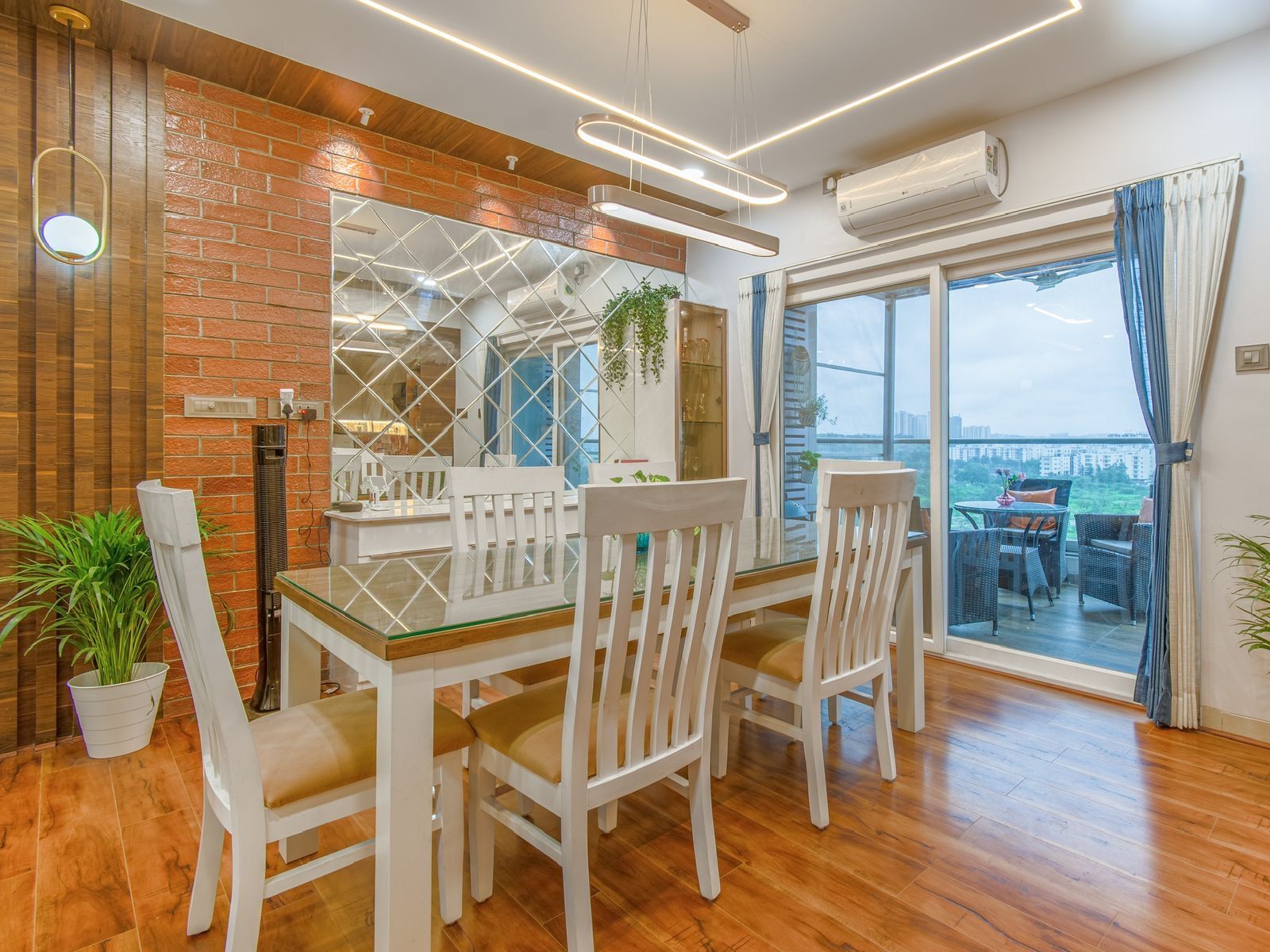 3 BHK + Pooja Room 1600 Sq.Ft. Apartment in Niharika Exotica