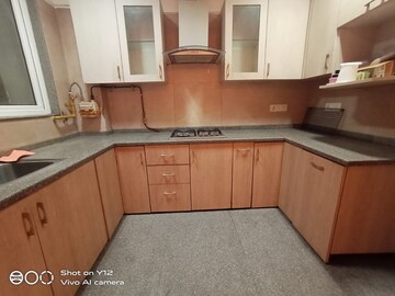 Kitchen in 3 BHK Builder Floor at Greater Kailash I – for Rent