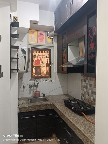 Kitchen in 1 BHK Apartment at Supertech Ecovillage iv, Sector 16b Greater Noida – for Rent