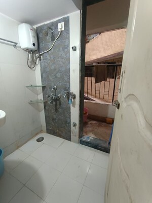 Kitchen in 1 BHK Apartment at Aakar Residency, Kavesar – for Sale