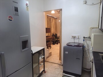 Kitchen in 2 BHK Builder Floor at Chirag Enclave – for Rent