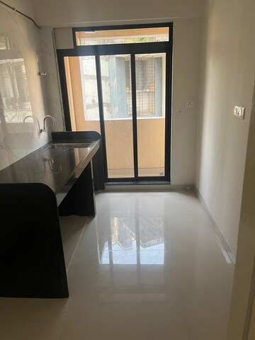 Kitchen in 1 RK Apartment at Satyam CHS Naupada, Naupada – for Rent