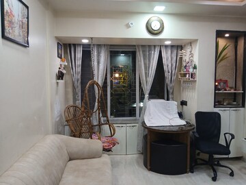 Living Room in 2 BHK Apartment at B & M Atlantis, Ghansoli – for Rent