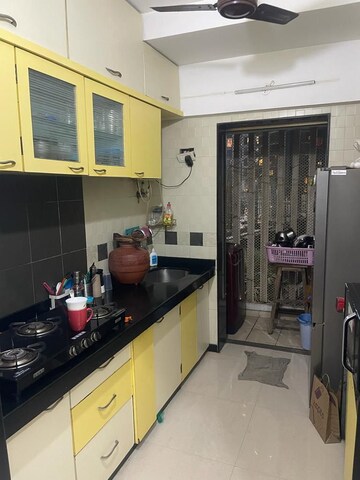 Kitchen in 1 BHK Apartment at Ekta Brooklyn Park, Virar West – for Rent