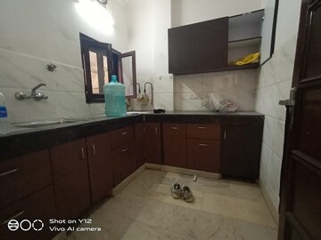 Kitchen in 3 BHK Builder Floor at Greater Kailash I – for Rent