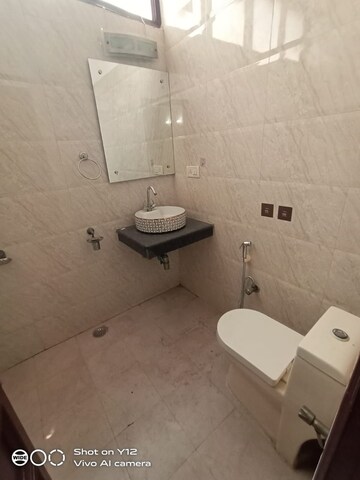 Bathroom in 3 BHK Builder Floor at Greater Kailash I – for Rent