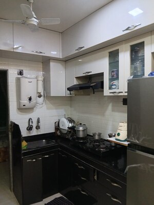 Kitchen in 1.5 BHK Apartment at Sai Raj Darshan, Kopar Khairane – for Sale