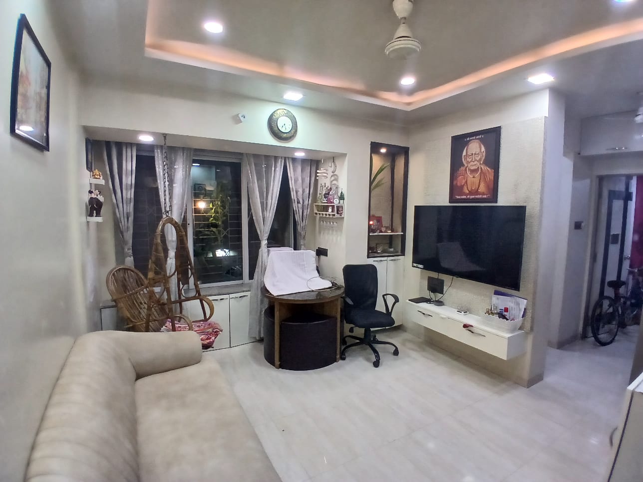 1.5 BHK + Extra Room Apartment For Sale in Sai Raj Darshan