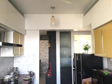 Kitchen in 3 BHK Apartment at Narendra Nagar – for Rent