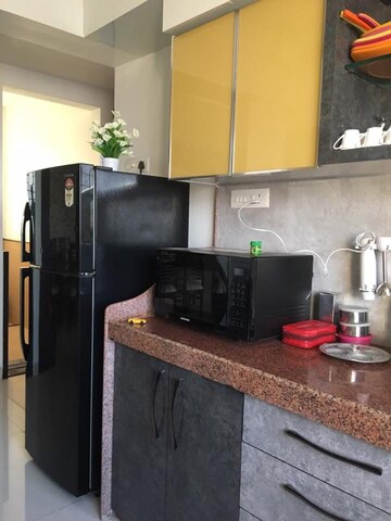 Kitchen in 3 BHK Apartment at Narendra Nagar – for Rent