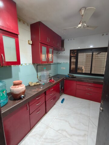Kitchen in 3 BHK Apartment at Duplex Heights, Andheri West – for Rent