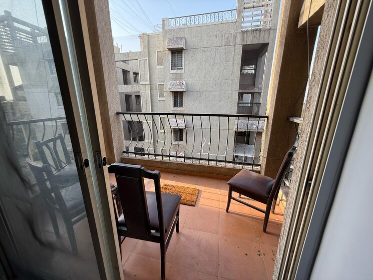 Balcony, goel-ganga-carnation 2 Bedroom 1250 Sq.Ft. Apartment In Koregaon Park Pune 8669480