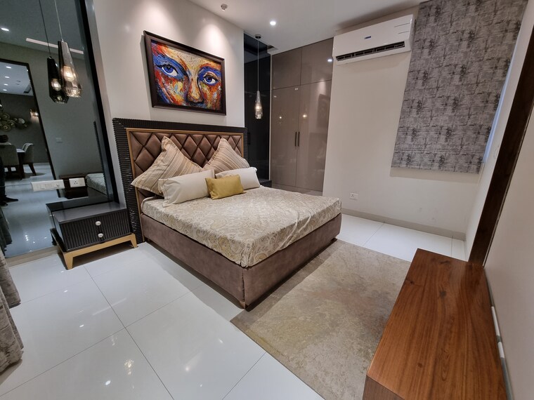 Bedroom, motia-blue-ridge 3 Bedroom 1721 Sq.Ft. Apartment In Dhakoli Zirakpur 8669510