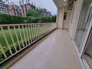 Balcony in 3 BHK Apartment at Motia Blue Ridge, Dhakoli – for Sale