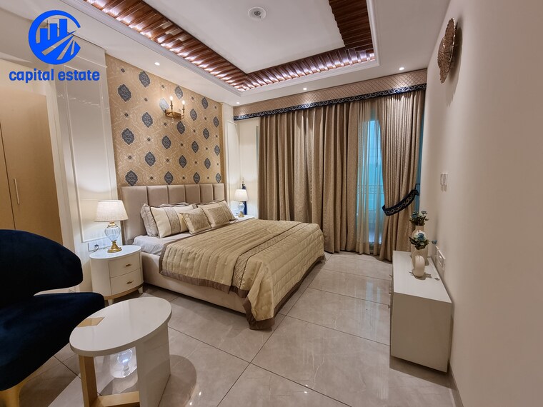 Living Room, motia-harmony-greens 3 Bedroom 1800 Sq.Ft. Apartment In Kishanpura Zirakpur 8669513