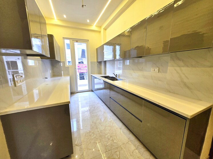 Kitchen, ambala highway 3 Bedroom 1400 Sq.Ft. Apartment In Ambala Highway Zirakpur 8669525