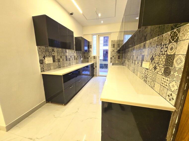 Kitchen, pir machalla 3 Bedroom 1398 Sq.Ft. Apartment In Pir Machalla Zirakpur 8669527