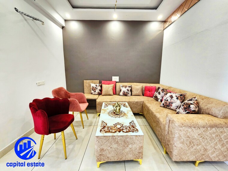 Living Room, pir machalla 3 Bedroom 1401 Sq.Ft. Apartment In Pir Machalla Zirakpur 8669528