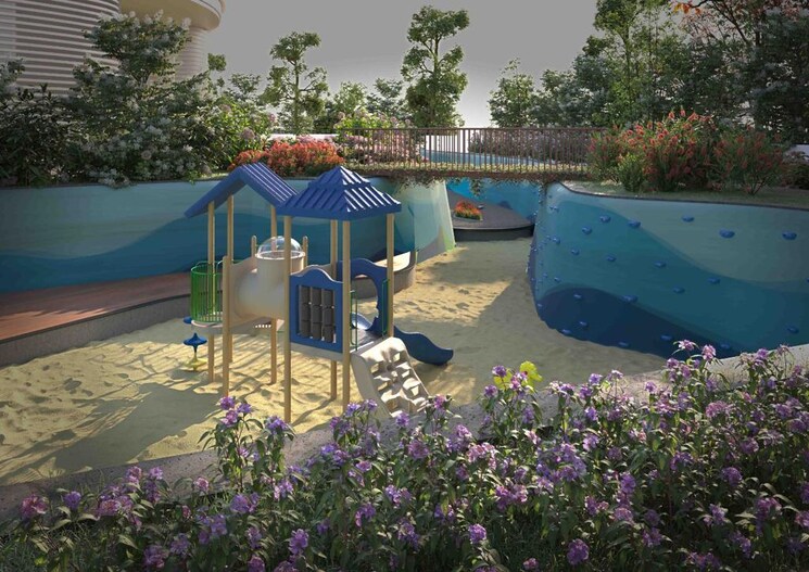 Garden, sobha-waterfront 4 Bedroom 3287 Sq.Ft. Apartment In Somajiguda Hyderabad 8669565