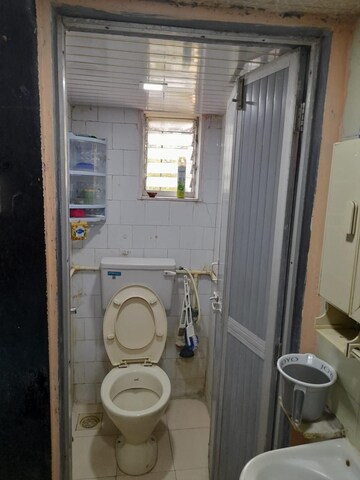 Bathroom in 1 BHK Apartment at Sagar Avenue, Santacruz East – for Rent