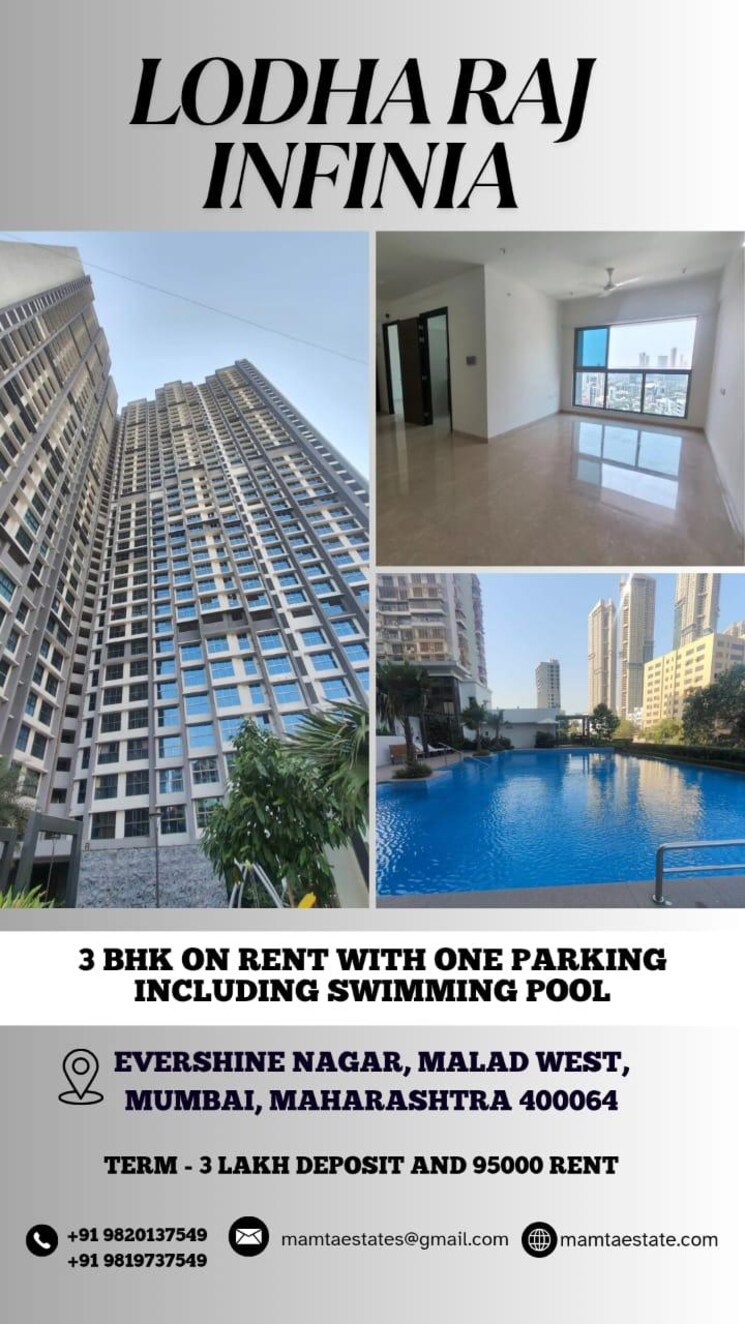 Exterior View, rajesh-raj-infinia 3 Bedroom 1031 Sq.Ft. Apartment In Malad West Mumbai 8669588