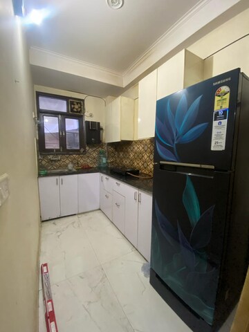 Bathroom in 2 BHK Builder Floor at Chattarpur – for Rent