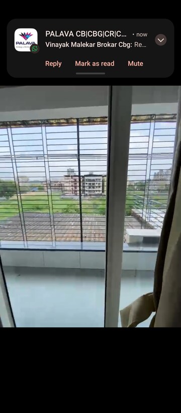 Balcony in 5 BHK Apartment at Maduban Society, Nilje Gaon – for Rent
