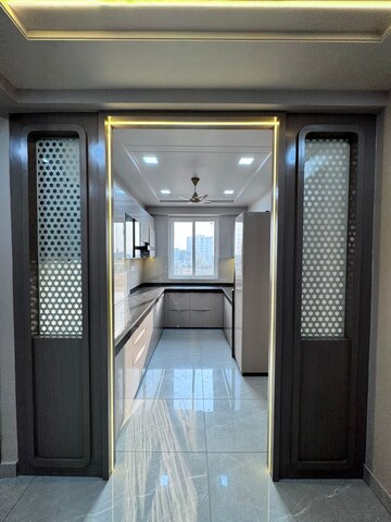 Building Lobby in 3 BHK Apartment at Mangalam Radiance, Tonk Road – for Rent