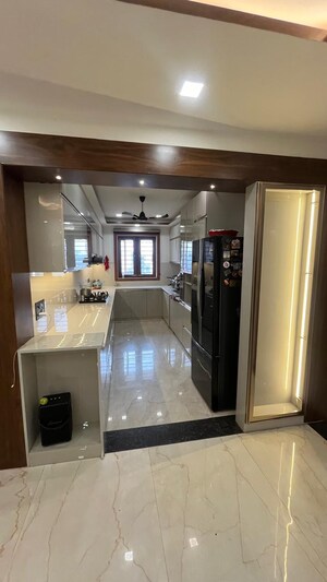 Kitchen in 4 BHK Builder Floor at BPTP Park Elite Floors, Sector 85 – for Sale